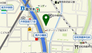 コスモグラシア南茨木の地図画像