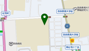 奈良女子大学附属中等教育学校の地図画像