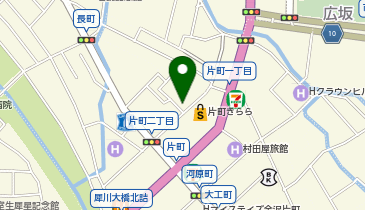 おでん酒場 湯氣-YUGE- 裏片町店の地図画像