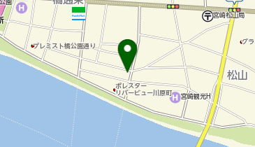 宮崎県腎臓病協議会の地図画像