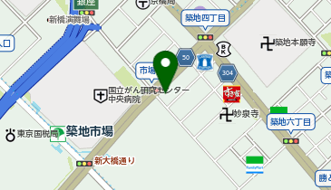 【4/1オープン】盗めるもんなら盗ってみろ 築地本店の地図画像