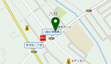 【4/3オープン】なかよし屋 ゆめマート永犬丸店の地図画像