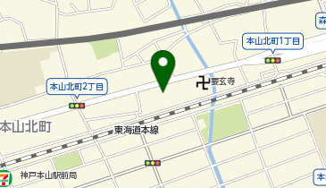 ゆら森の地図画像