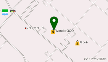 WonderREX(ワンダーレックス) 友部店の地図画像