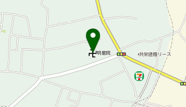 興願寺 明星院の地図画像