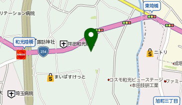 レーベン和光THE GRANDEの地図画像