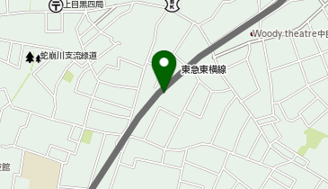 讃岐うどん ひろ川 中目黒総本店の地図画像