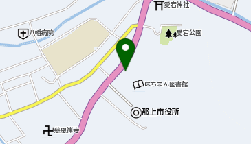 郡上市市民協働センターの地図画像