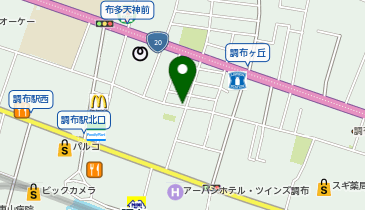 カフェ ミツコの地図画像