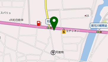 貝と魚食堂の地図画像