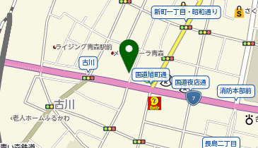 【4/3オープン】黒墨商店 青森店の地図画像