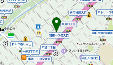 【4/7オープン】bar夜な夜なの地図画像