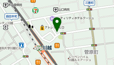 ピラティスKASANE(カサネ) 川越店の地図画像