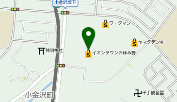 ピラティスKASANE(カサネ) イオンタウンおゆみ野店の地図画像