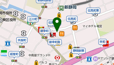 ピラティスKASANE(カサネ) 静岡店の地図画像