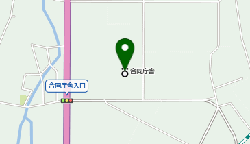長野県北信地域振興局の地図画像