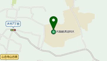大阪経済法科大学 花岡キャンパスの地図画像