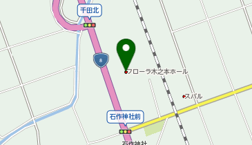 葬祭フローラ 木之本ホールの地図画像