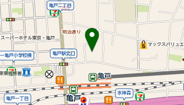 亀戸ホルモン本店の地図画像