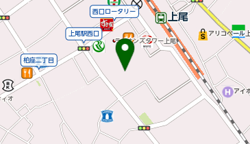ZEXIS上尾の地図画像
