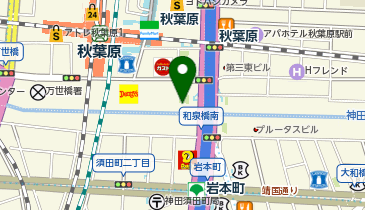 和泉橋防災船着場の地図画像