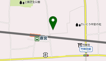 御舘広場の地図画像