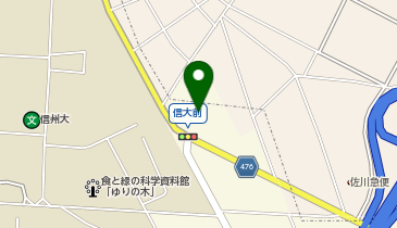 ニシザワ 信大前食彩館の地図画像