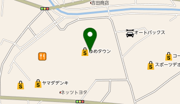 ナムコ ゆめタウン徳島店の地図画像