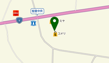 あじまん コメリ小美玉店の地図画像