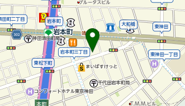 SHIAGARU SAUNA 神田&times;秋葉原店の地図画像