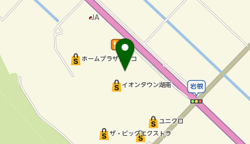 【4/13オープン】金澤醤油豚骨8番らーめん イオンタウン湖南店の地図画像