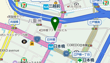【4/15オープン】榮太樓總本鋪 日本橋本店の地図画像
