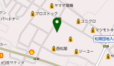 ナチュラルウェーブライト 市名坂店の地図画像