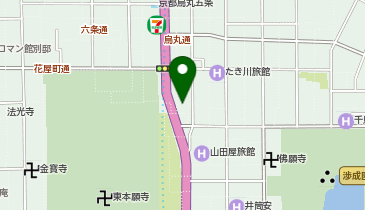 【4/15オープン】ONE LUKE 京都下京区京都駅店の地図画像