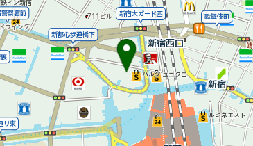 【4/15オープン】ジュリア・オージェ 小田急百貨店新宿店の地図画像