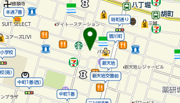 【4/24オープン】広島パルコロフトの地図画像