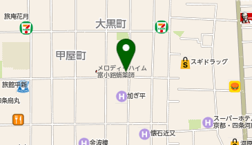 【4/29オープン】CHEF de BEAUTE kyotoの地図画像