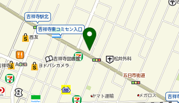 ハイエックス吉祥寺スタジオの地図画像