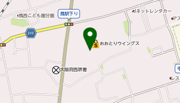 とりさし梅松 ウイングス店の地図画像