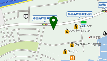 スーパーマルハチ 新南芦屋浜店の地図画像