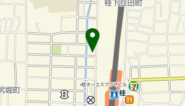 ロレインブロウ桂店の地図画像