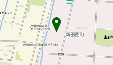 【5/13オープン】オーケー 大東新田西町店の地図画像