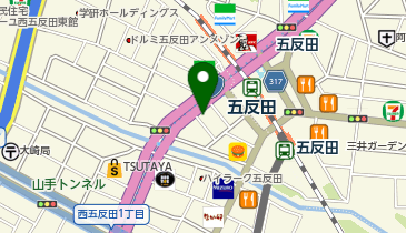 【4/15オープン】FULLMOoN 五反田店の地図画像