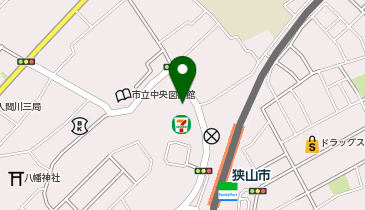 共創ラボカフェ SAYAMA CROSSの地図画像