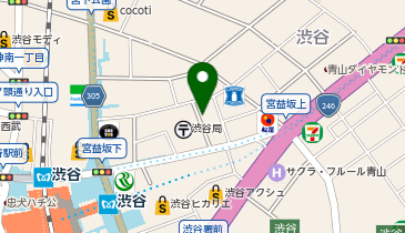 レバニラ中華 満腹 渋谷店の地図画像