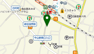 サーティワンアイスクリーム To Go 中山駅前店の地図画像