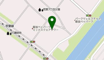 くちかほう 幕張の地図画像