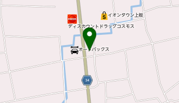 Workman Colors イオンタウン徳島上板店の地図画像