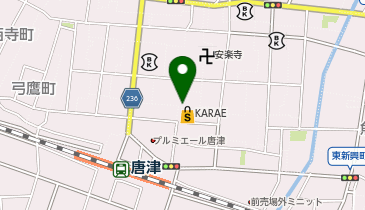 蘭丹バーガー 呉服町店の地図画像