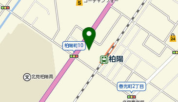 北見北交ハイヤー株式会社の地図画像